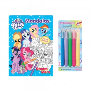 MY LITTLE PONY Mandalas Dream More + สีเจลหมุนได้